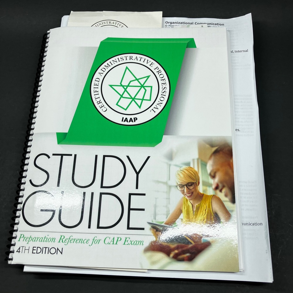 IAAP Study Guide CAP Exam 4th Edition White/Green Bonus Flashcards